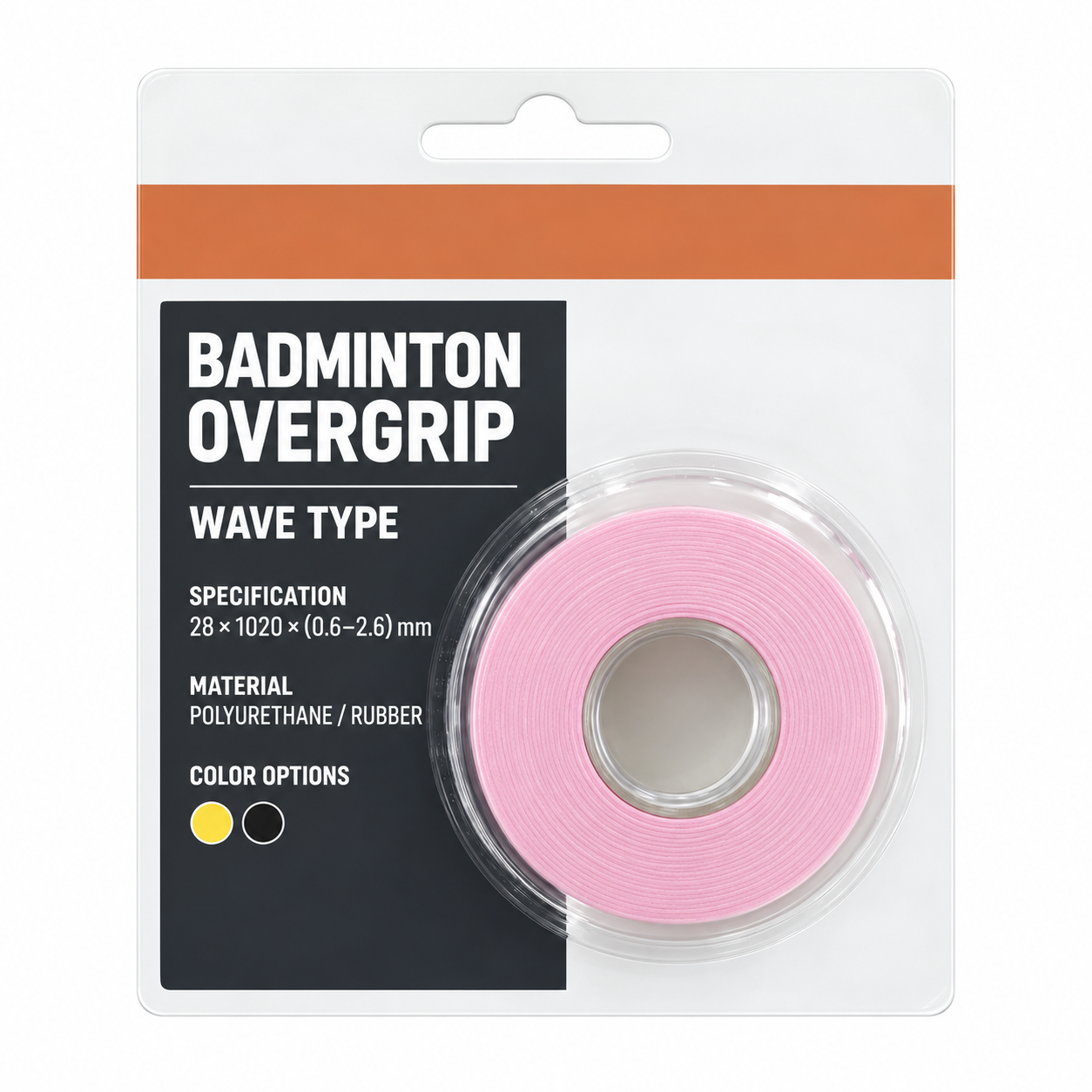 Wave Polyurethane / Rubber Overgrip