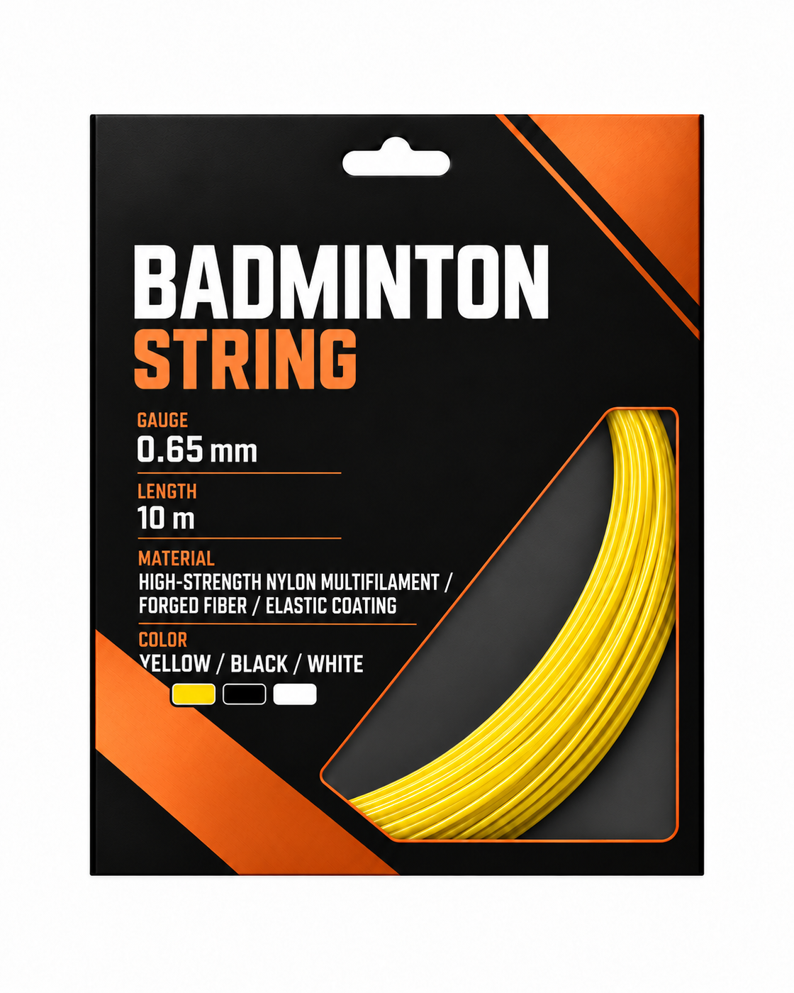 High Repulsion Coated Nylon / Forged Fiber String